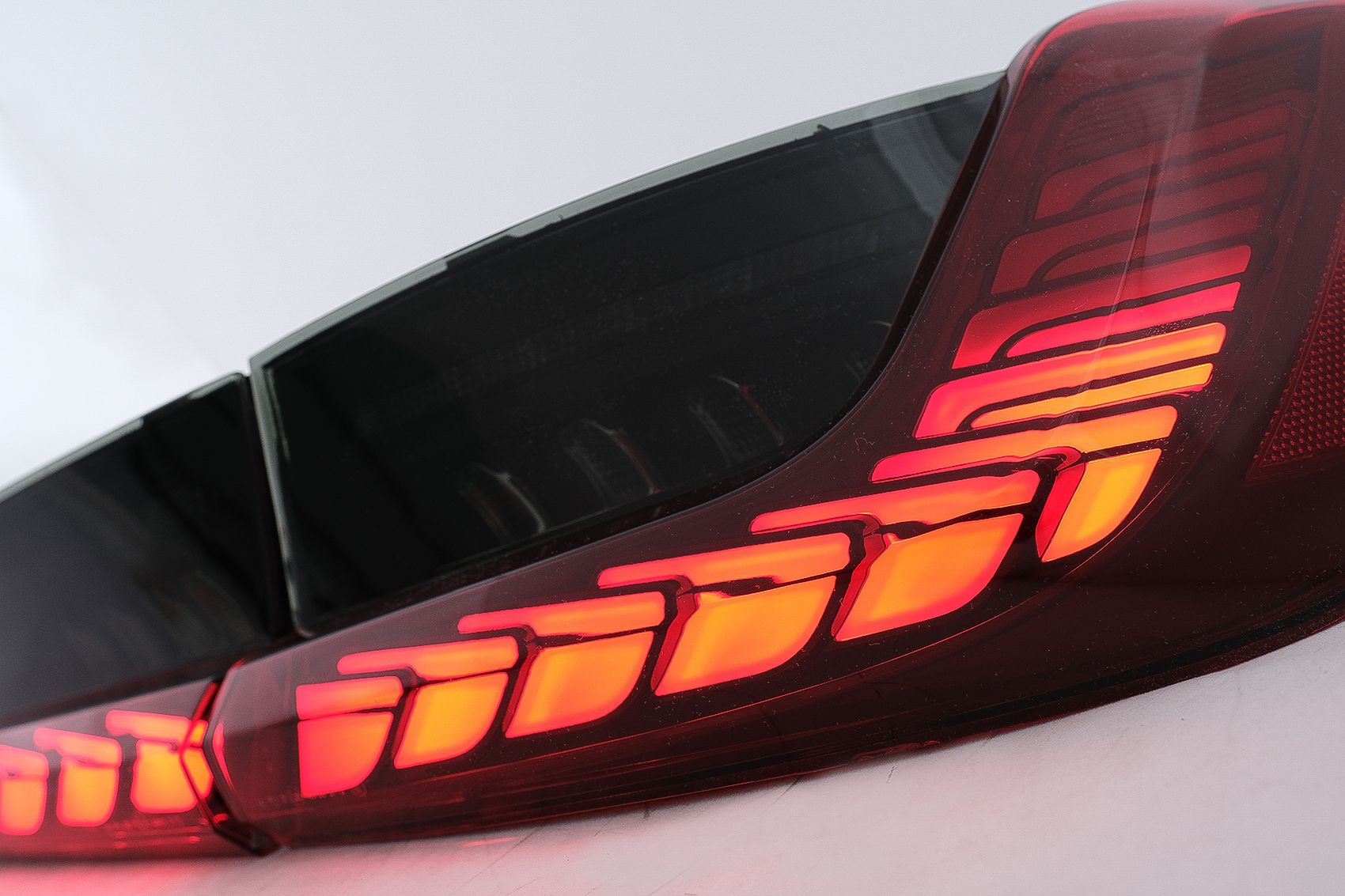 Stopuri LED BMW Seria 3 G20 G28 M3 G80 Sedan (2018-2022) Rosu