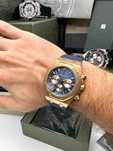 audemars piguet royal oak gold blue