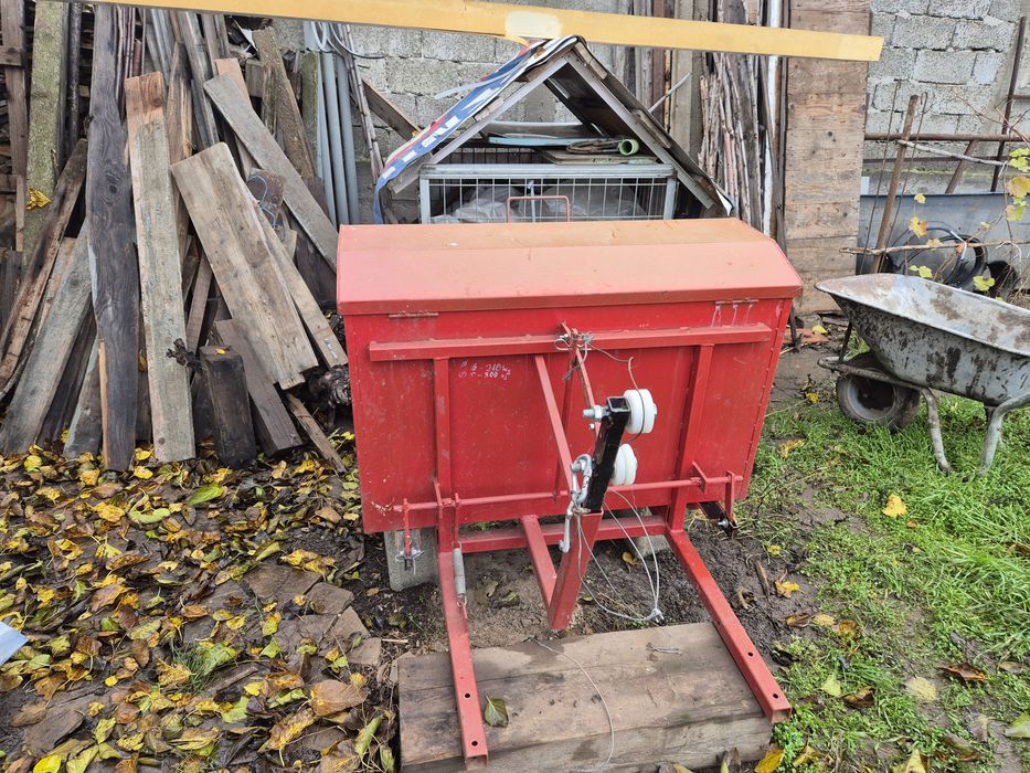 Cutie de imprăștiat de îngrășăminte pentru vie cu 2 randuri