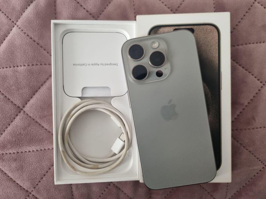 Iphone 15 Pro 256GB - Natural Titanium