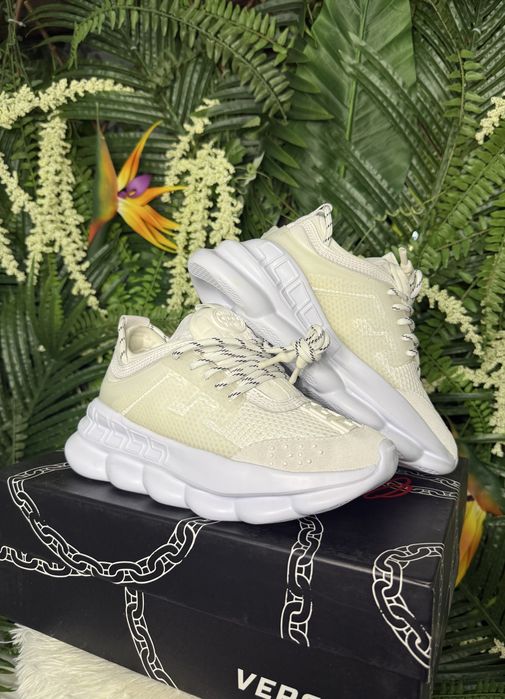 Versace Chain Reaction White