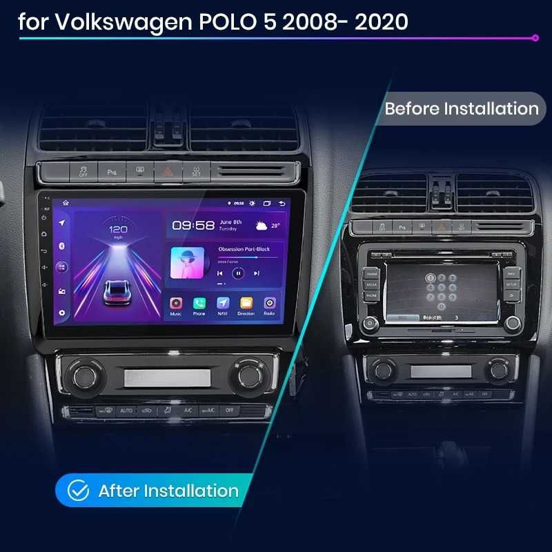 Navigatie Android Dedicata Volkswagen Polo 9Inch, Bluetooth, WiFi