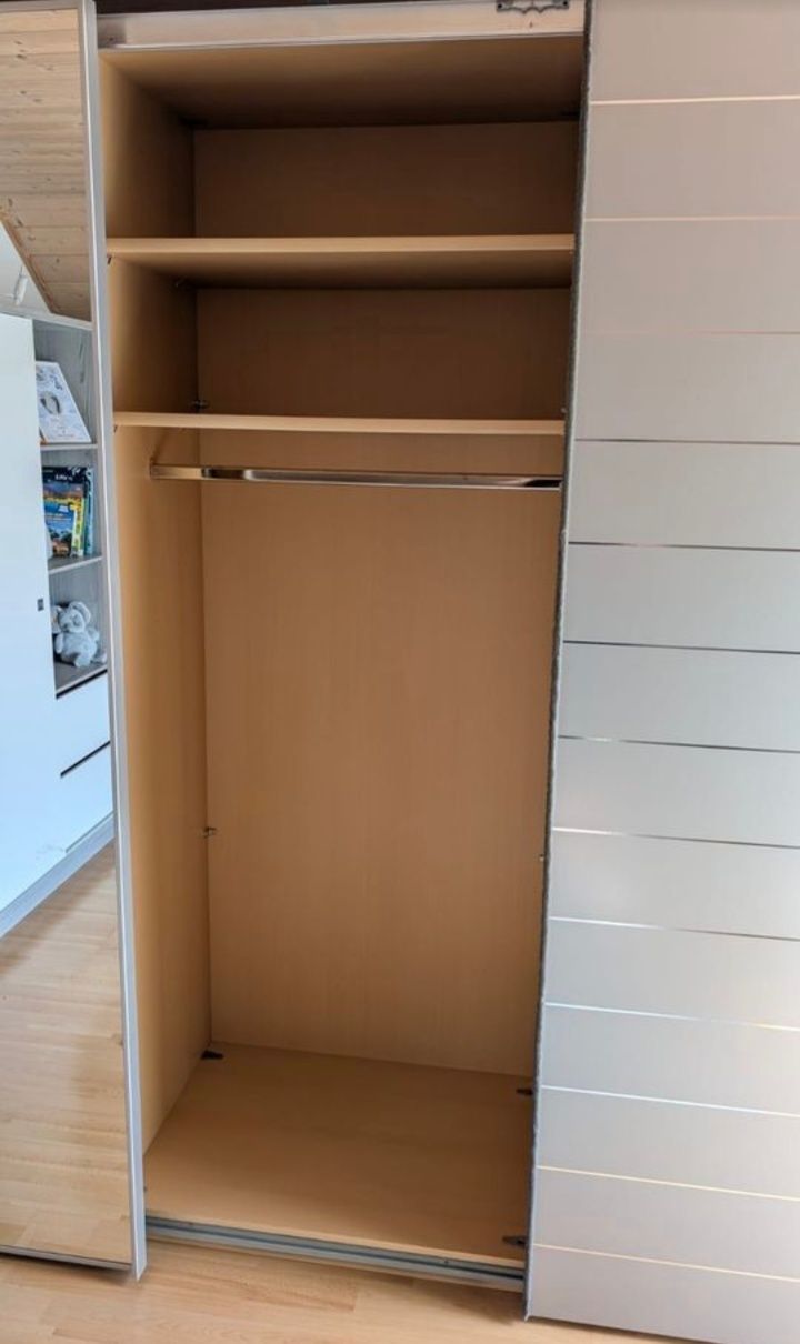 Dressing/Dulap 300/224/70 cm sticla gri