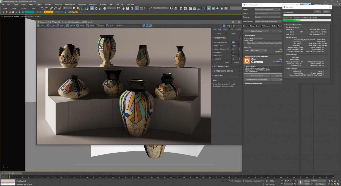 Corona Renderer 9 12 for 3D's Max 2016-2025 Original Software License