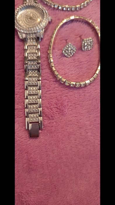Set bijuterii argintiu