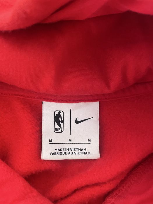 Nike Jordan bulls червен суичър