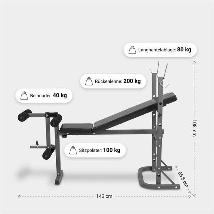 Banca pentru piept cu suport reglabil pe inclinare Gyronetics SERIA E