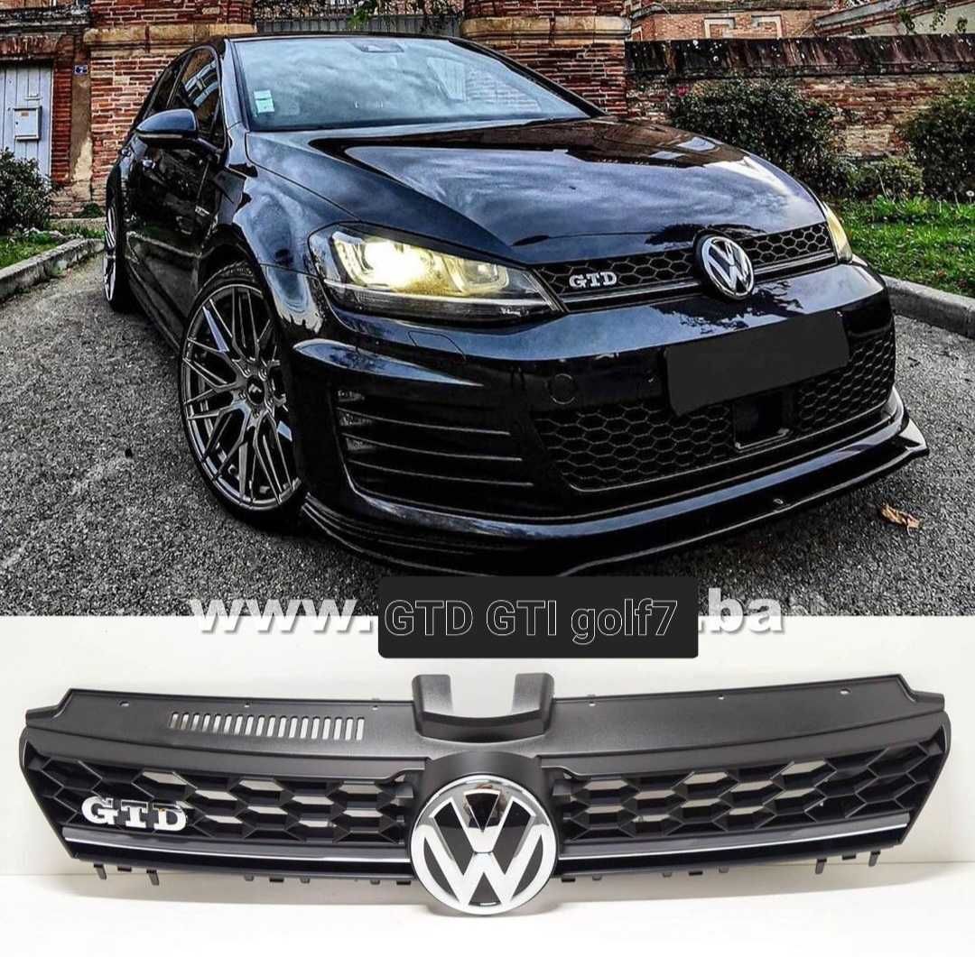 GTD GTI vw Golf 7 решетка volksvagen голф 7 гти passat B8