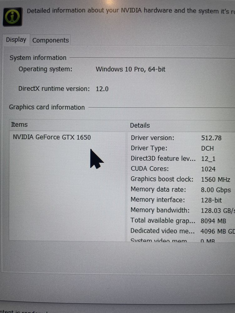 Laptop Gaming Tuff 15