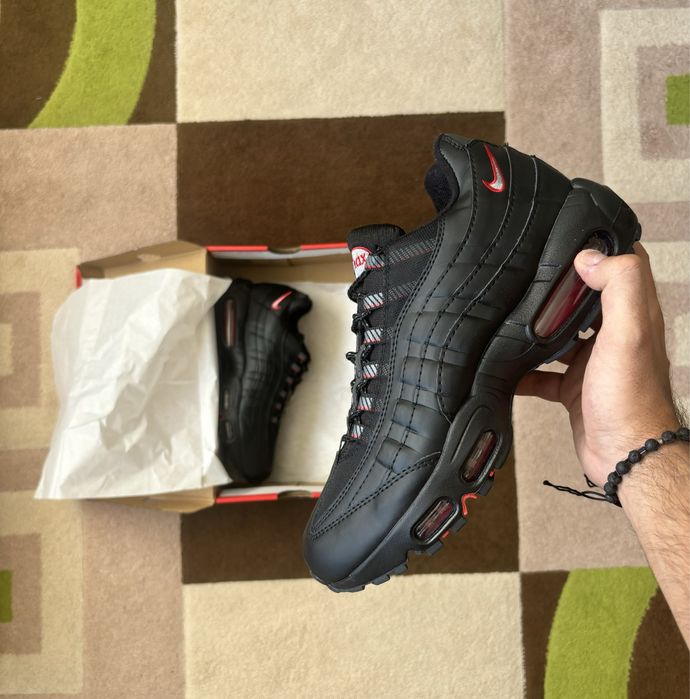 Мъжки обувки Nike Air Max 95 OG Black/Grey/University Red