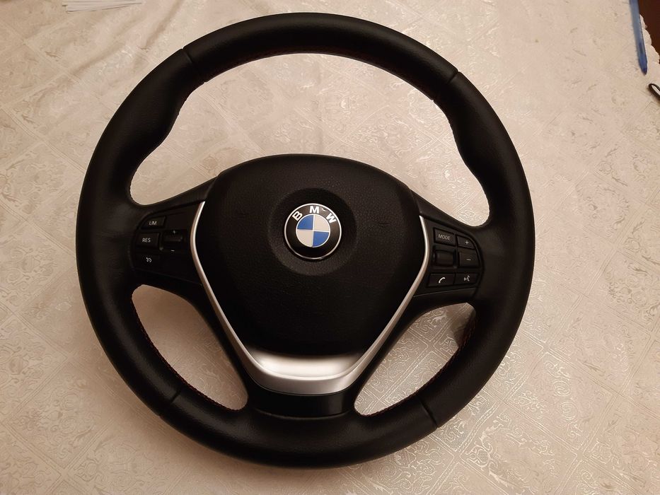 Volan bmw cu airbag seria 1,2,3,4 sport original fabric. 2016 ca nou