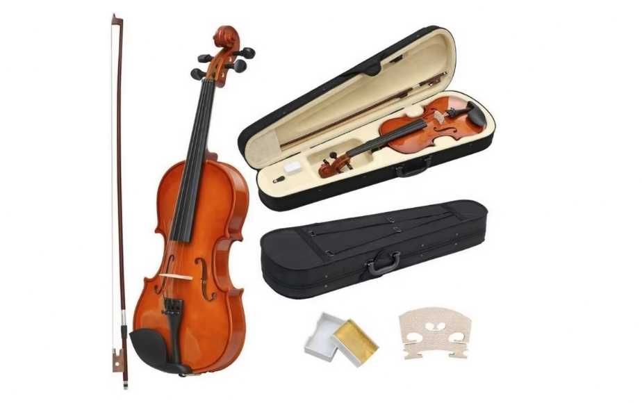 Vioara 4 corzi acustica incepatori / copii, Arcus, Geanta 1/2,3/4,4/4
