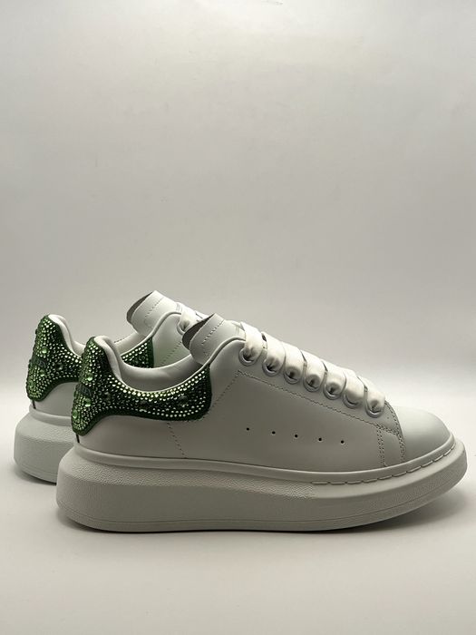 Alexander McQueen Green Cristals