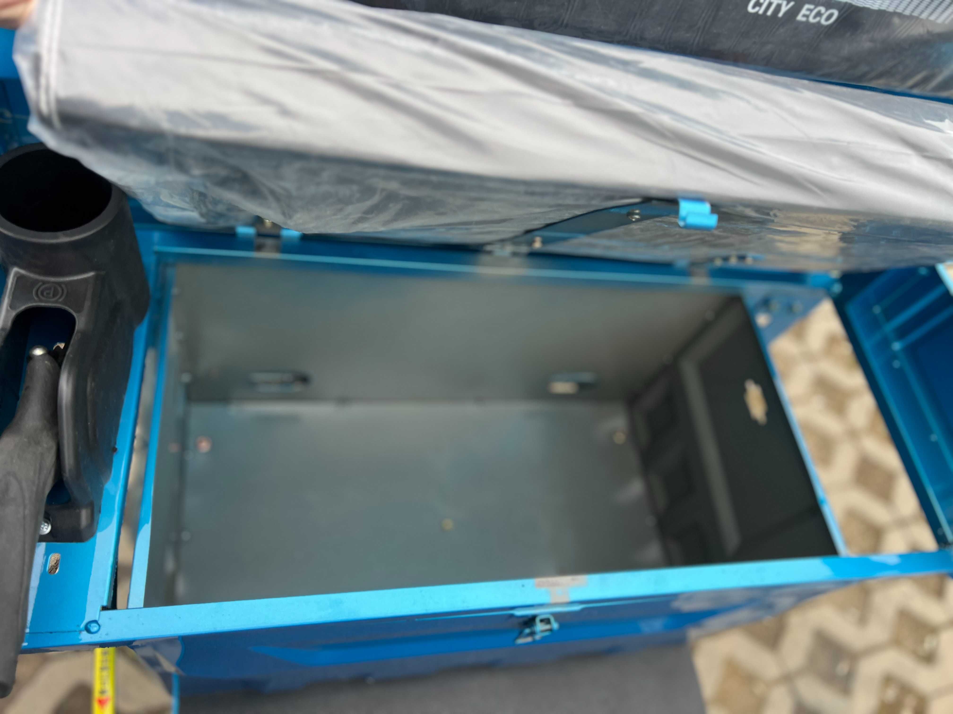 Thor gri-verde-albastru City Eco-2 doi tricicleta electrica Agramix