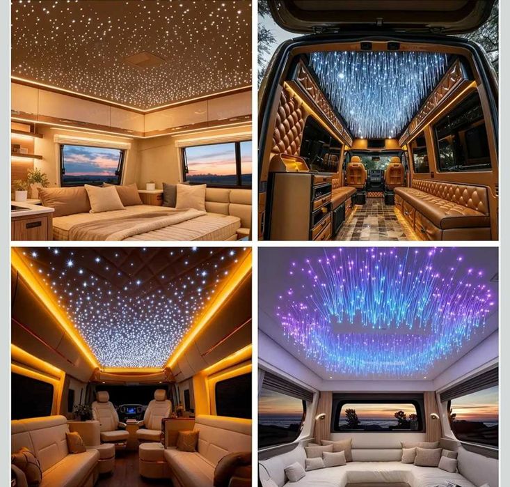 Звездно осветление за таван с дистанционно,Bluetooth управление