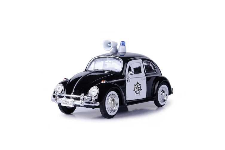 Метална полицейска кола Volkswagen 1:24 Beetle 1966 Фолксваген Бийтъл