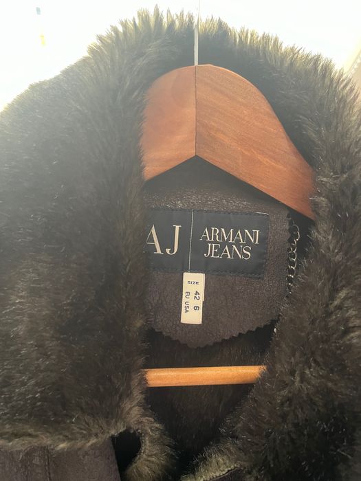 Кожух син кафяв камел