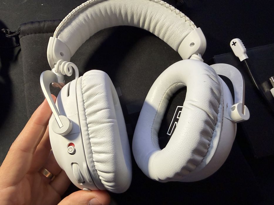 Căști gaming Logitech - Pro X 2 Lightspeed, wireless, albe