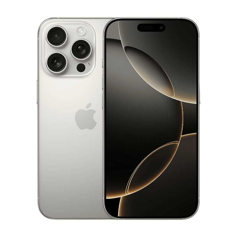 НЕРАЗПЕЧАТАН! 24м ГАР. iPhone 16 Pro Лизинг от 75лв/м Natural Titanium