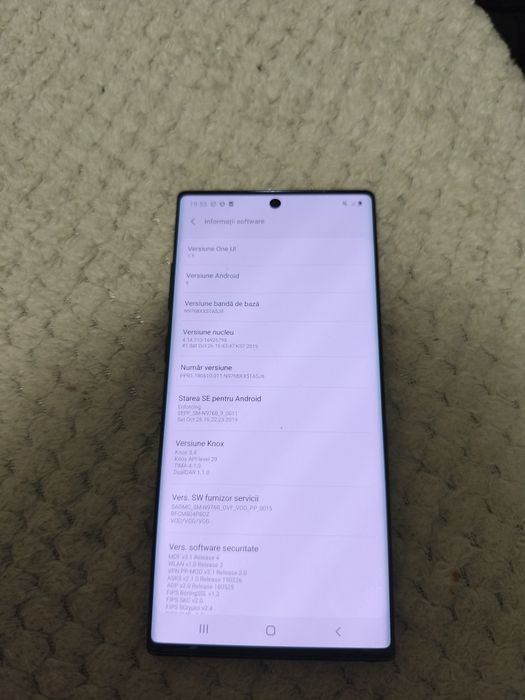 Vând samsung note 10 plus! Fără burn. Accept schimburi