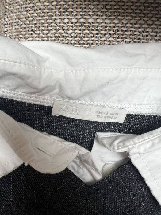 Контрастна блуза Zara