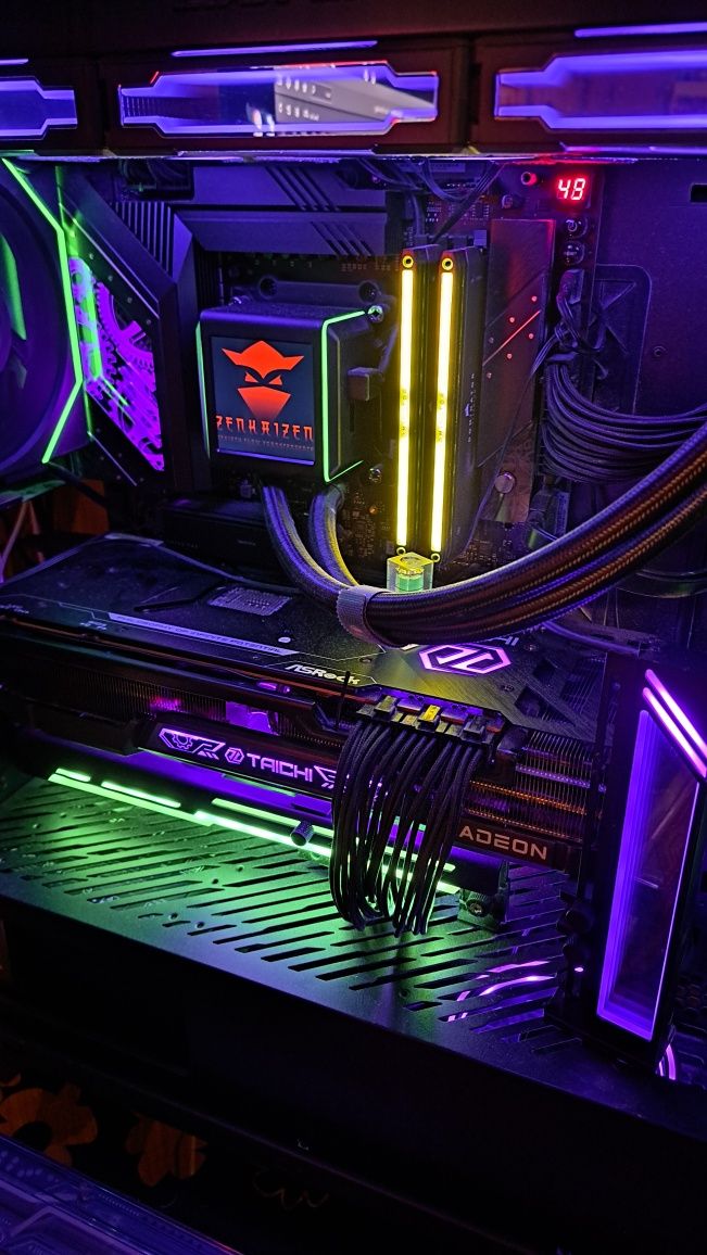 Cooler rgb pt placa video