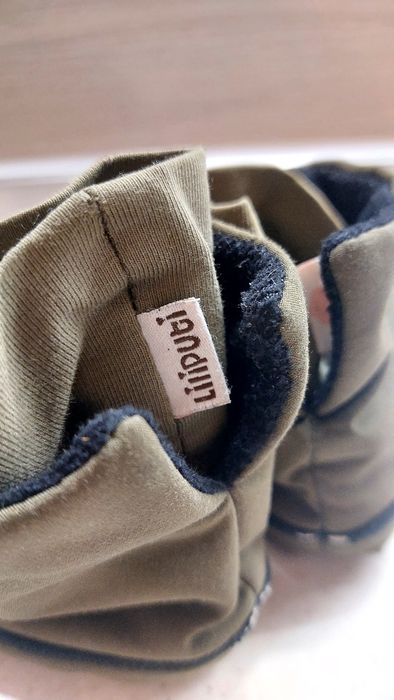 Ботушки Liliputi - горско зелено