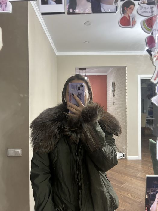 Куртка, парка, натуральный мех