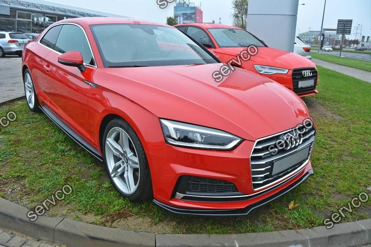Prelungire bara fata lip Audi A5 F5 S-Line 2016-2019 v1 Maxton Design