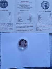 Moneda Argint C-tin Brancusi