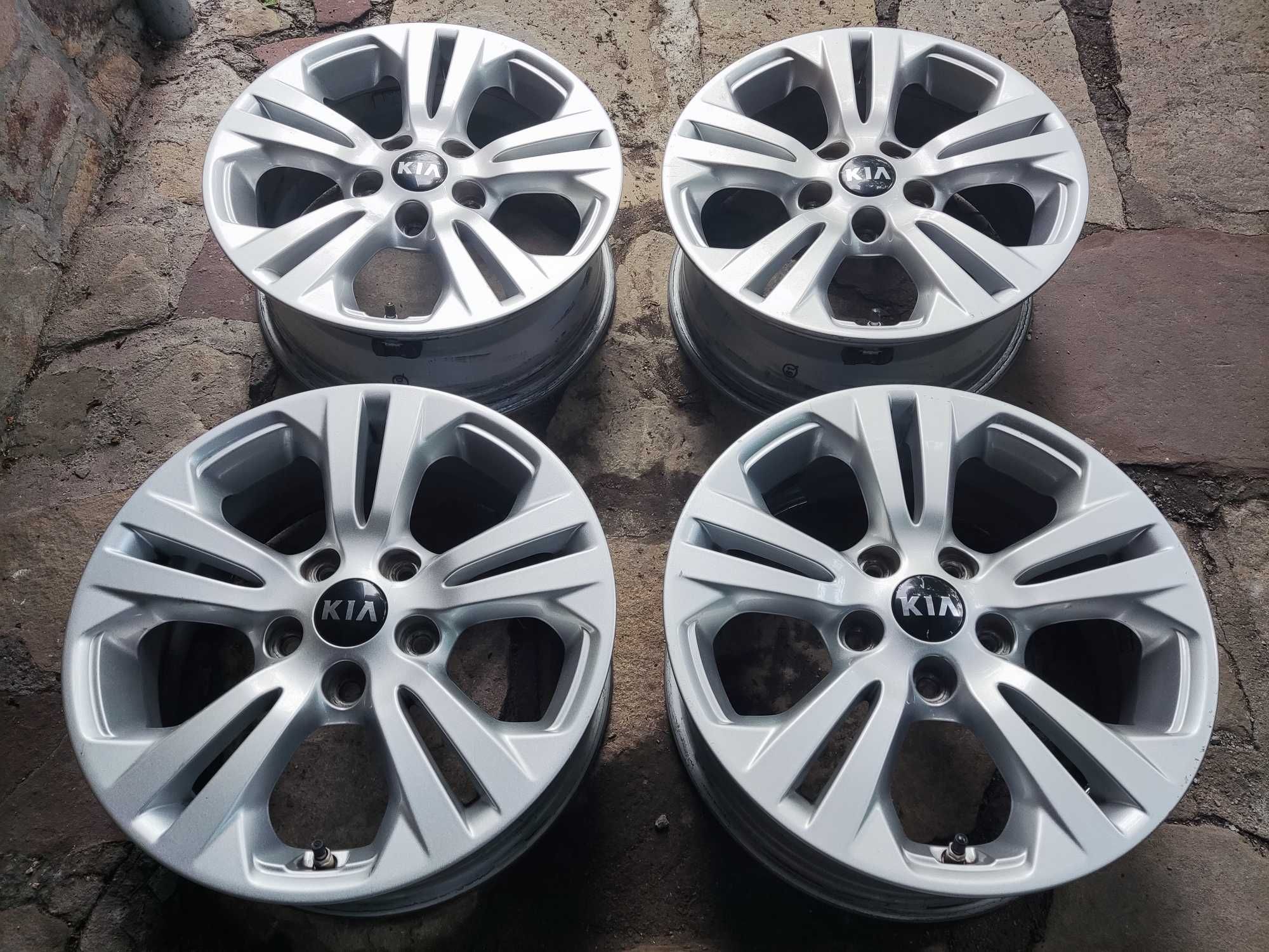 Киа 16 цола 5x114,3 оригинални лети джанти 5х114,3 Kia