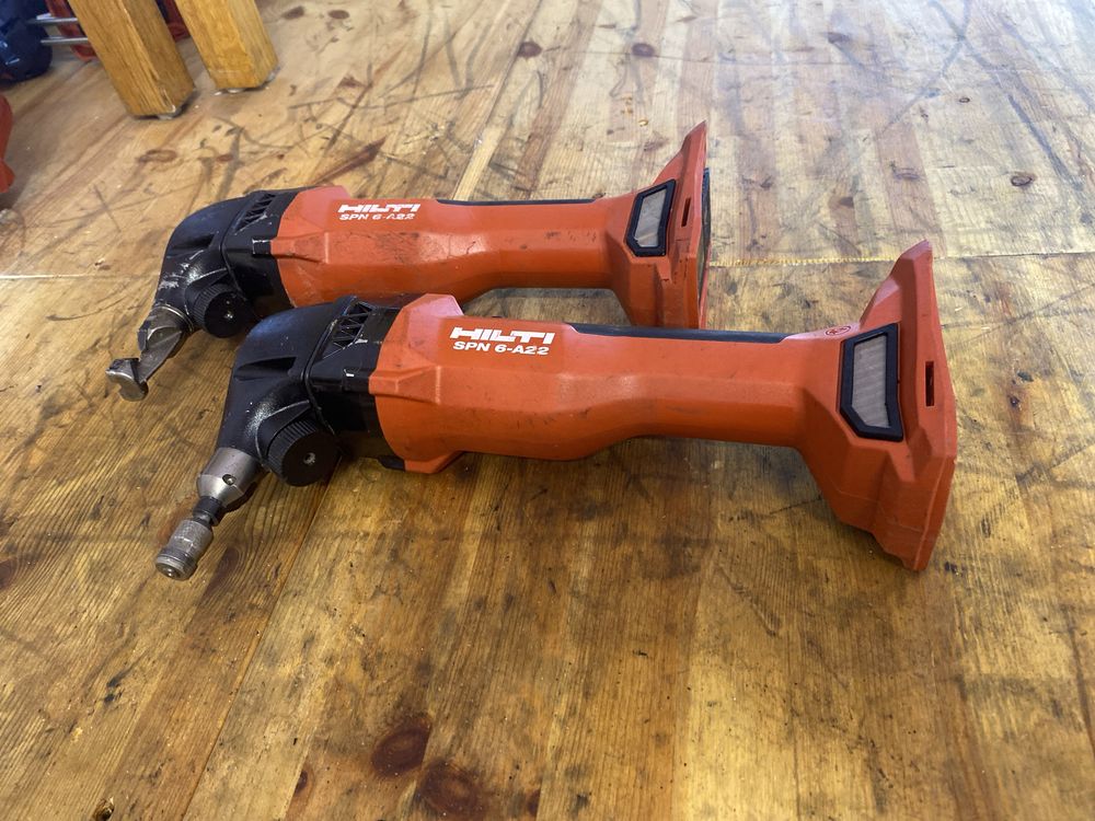 Hilti spn 6 a22 foarfeca tabla