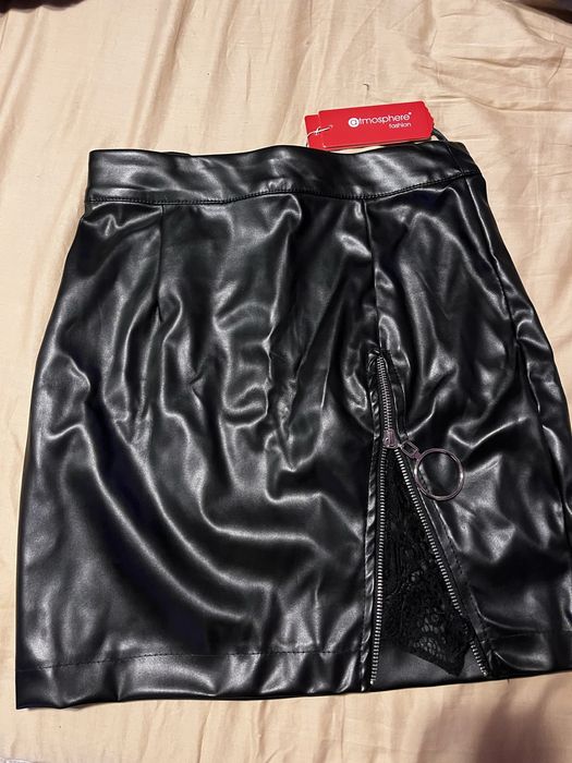 Fusta imitatie piele