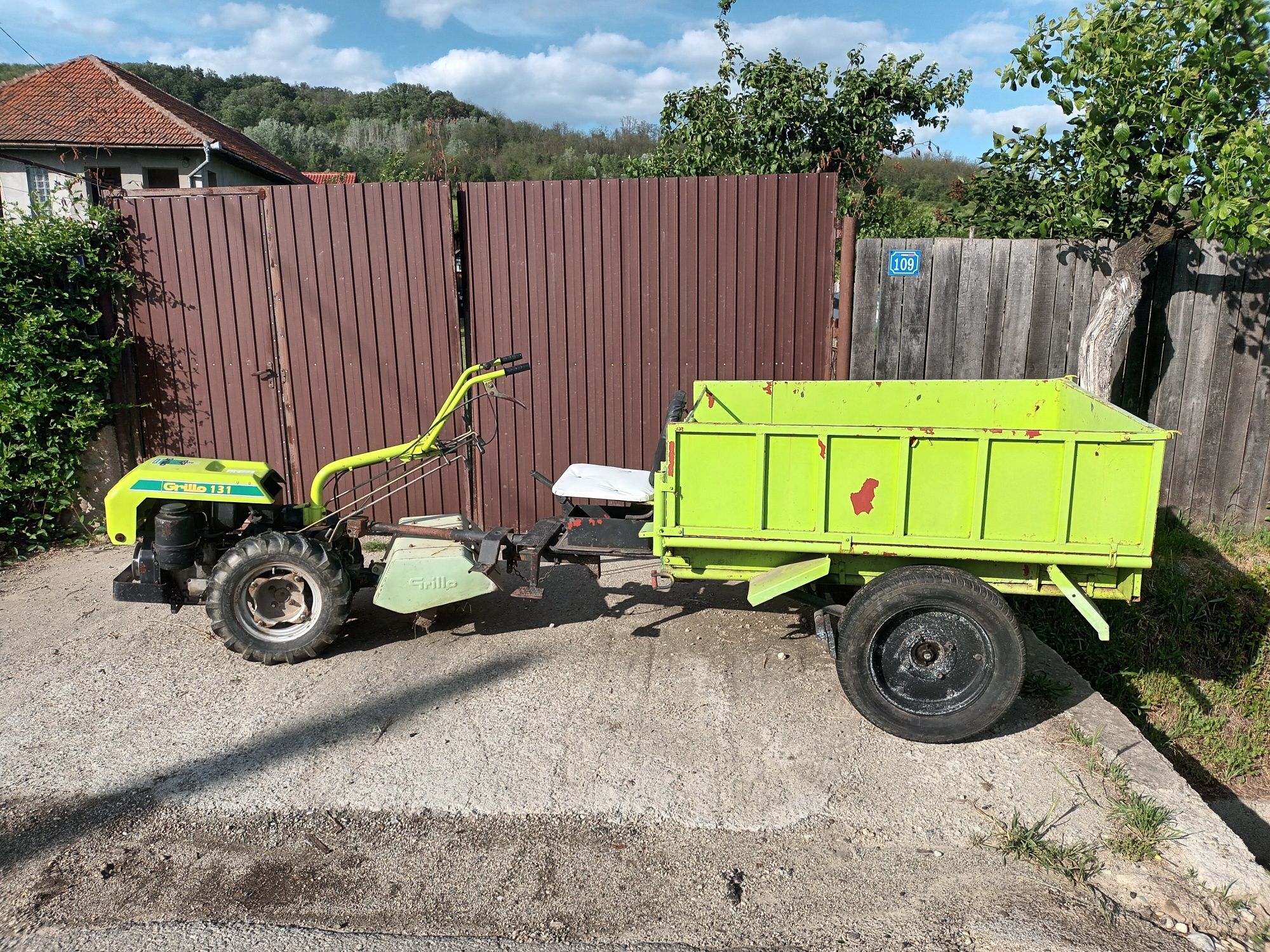 Vând motocultor 14 cp
