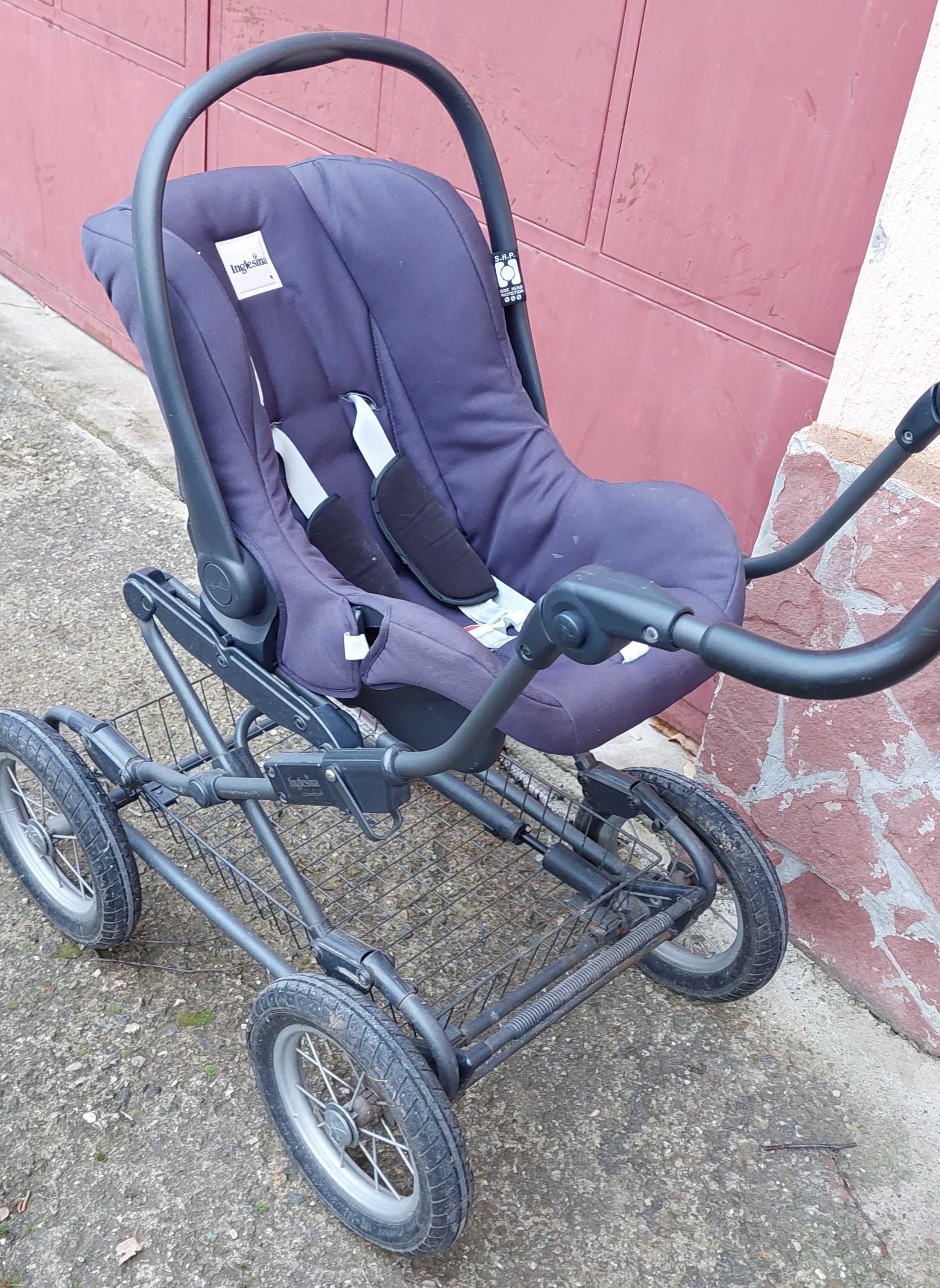 Бебешка количка Inglesina Sofia със основа и столче за кола