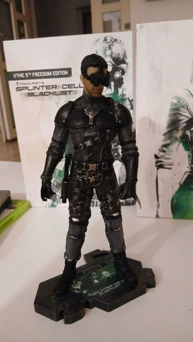 Joc Splinter Cell cu FIGURINĂ Blacklist - 5th Freedom Edition Xbox 360
