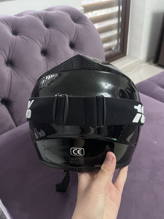 ochelari 100% yellow visor moto cross