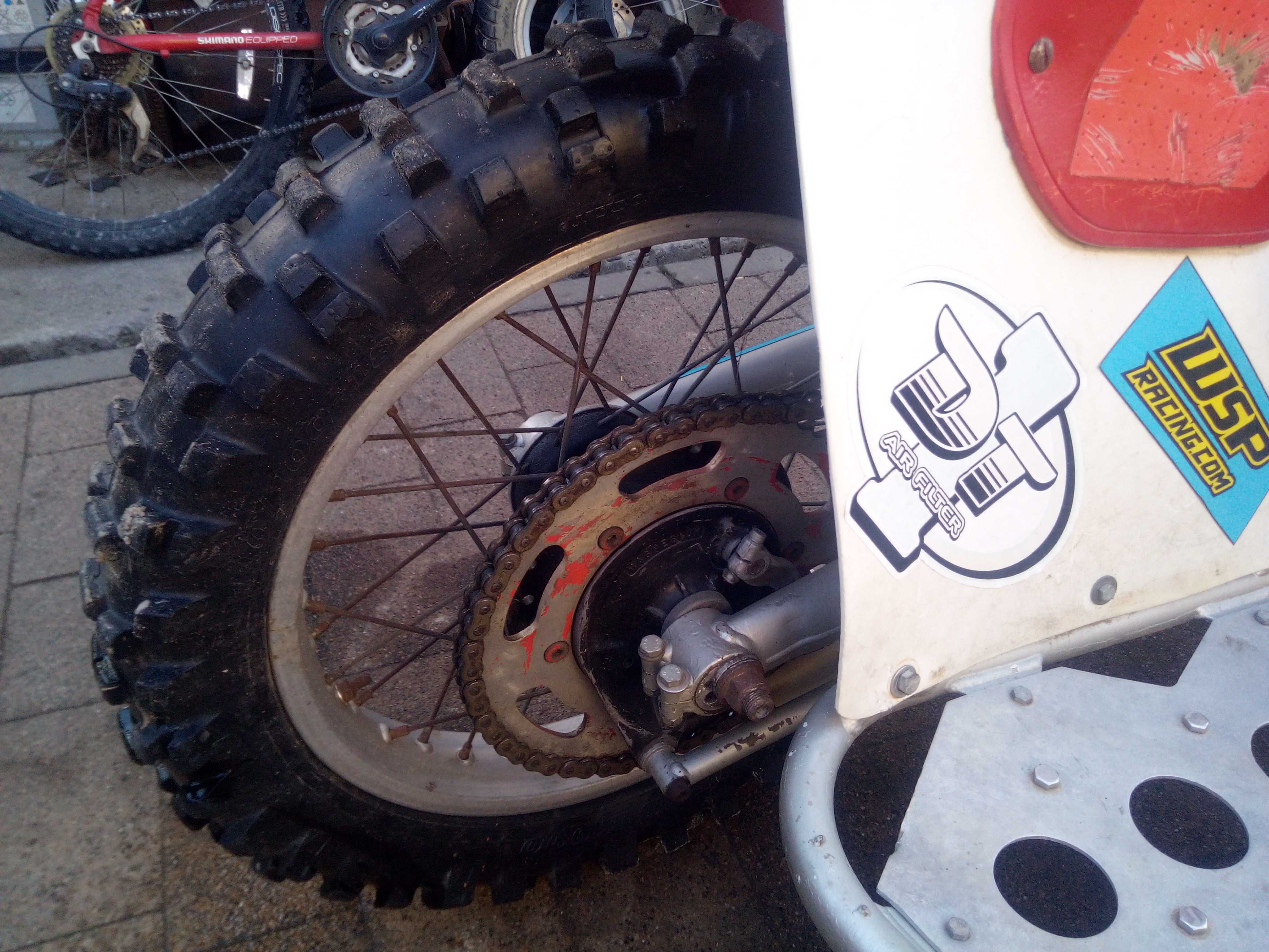 Cross deosebit Honda CR500r cu atas.oldtimer /piesa de colectie