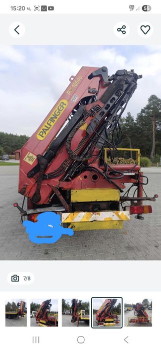 Palfinger 10500 кран