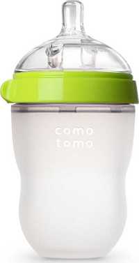 Бутылочка для кормления comotomo 250мл, цвет зелёный