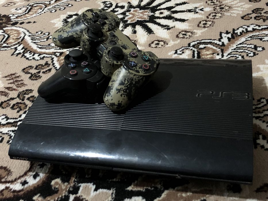 PS 3, Б/у, с гарантией, много игр