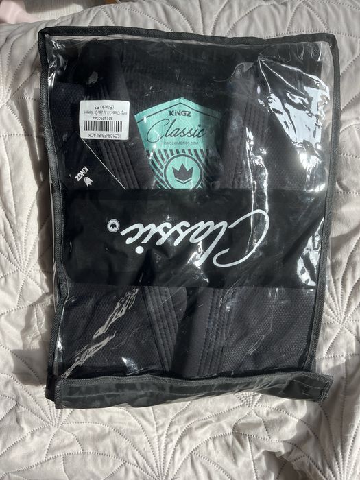 Kimono/Gi BJJ Kingz Classic 3.0 negru F3