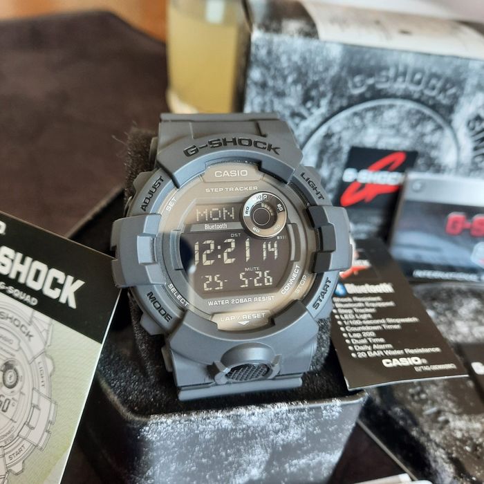 Casio G Shock GBD 800   GBA 8000 Bluetooth