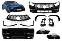 Pachet exterior compatibil cu Mercedes GT X290 (2019+) GT63 Crome Design 4 Usi