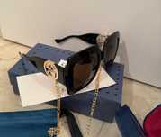 Ochelari de soare originali Gucci cu lanț GG1022S