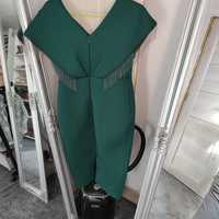 Rochie grosuță verde