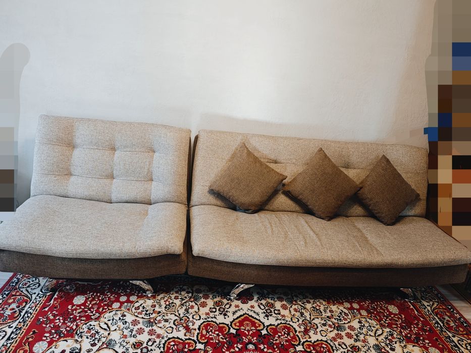 Продам комплект диван + кресло книжка