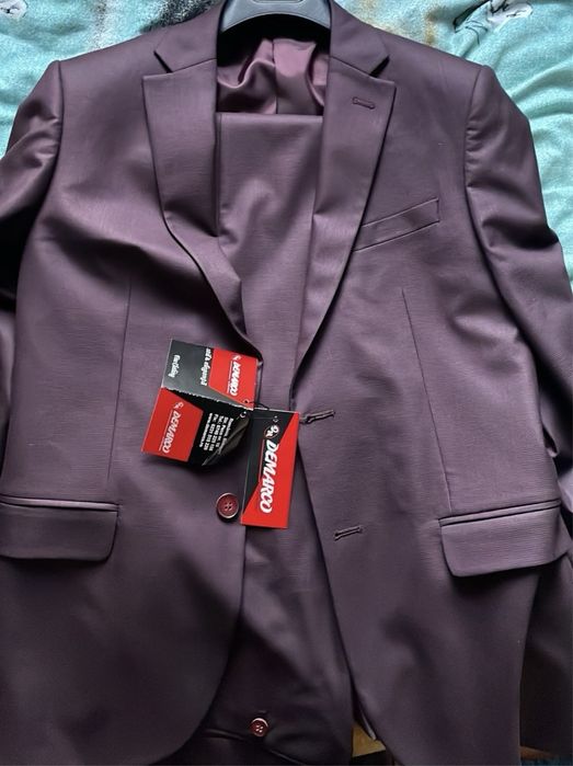 Costum din 2 piese culoare violet