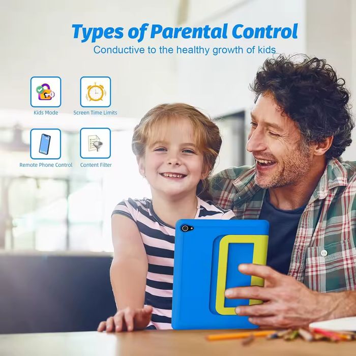 Tabletă Brilliance in hand KT1016 cu Android 14 pentru copii, 10 inci