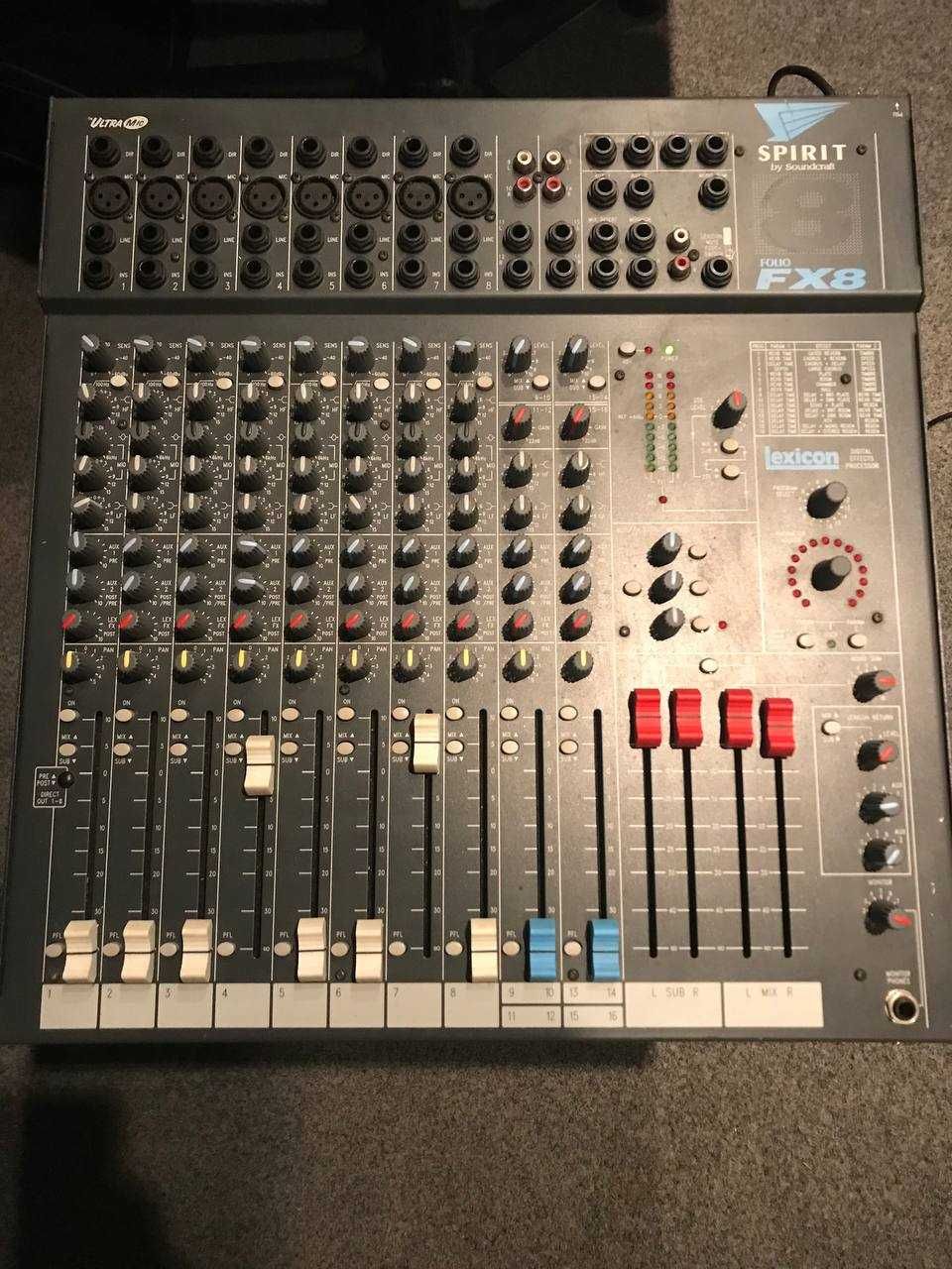 Mixer Pasiv Soundcraft Spirit FX8